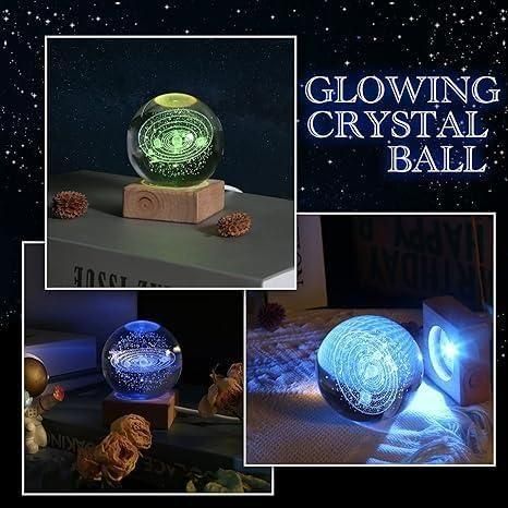 3D Crystal Glaxy Lamp Ball